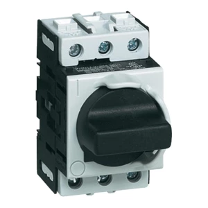 BACO 174105-Prekidač za razdvajanje, 32A, 1x90°, siv, crn, 3-polni, 1 komad 222 slika