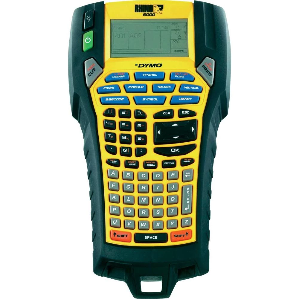 Uređaj za izradu oznaka DYMO RHINO 6000 za oznake veličine: IND 6 mm, 9 mm, 12 m slika