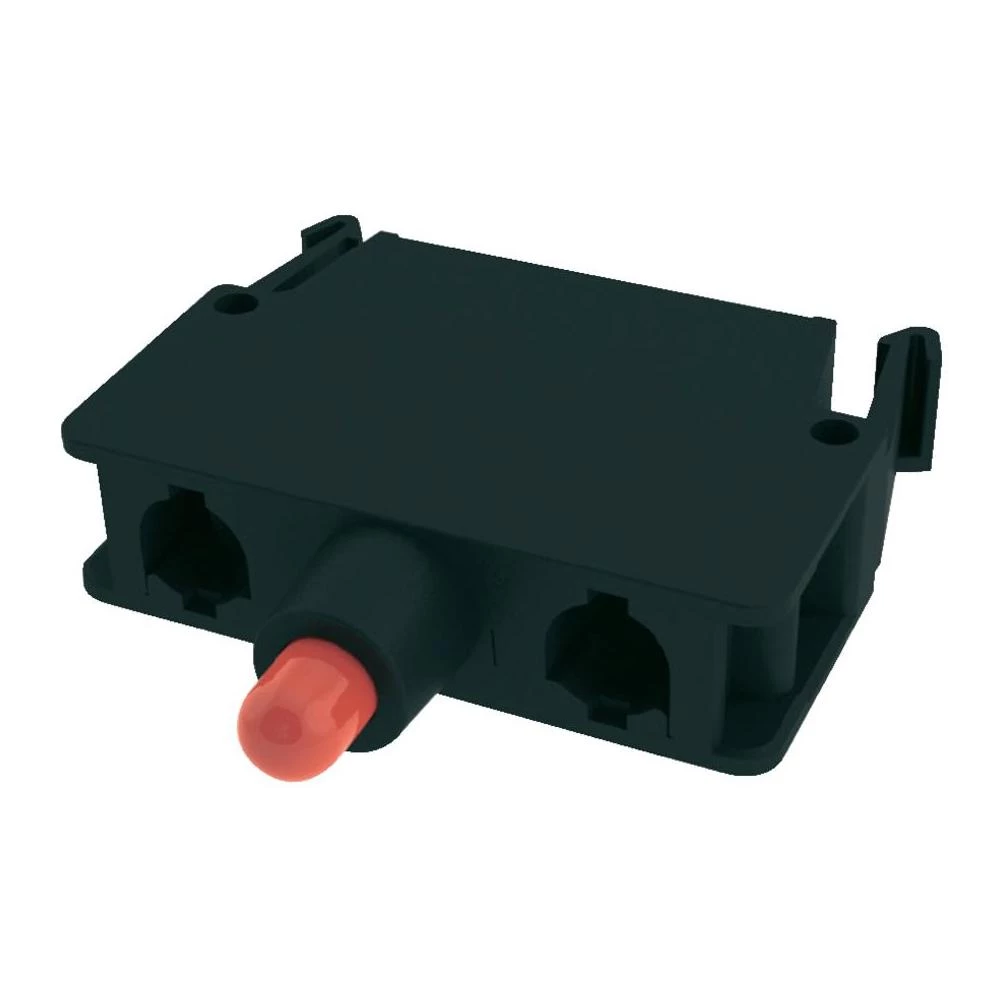 Pizzato Elettrica E2LF1A3V1-LED-element, 12-30 V/DC/AC, 5-15mA,crven, vijčani pr slika