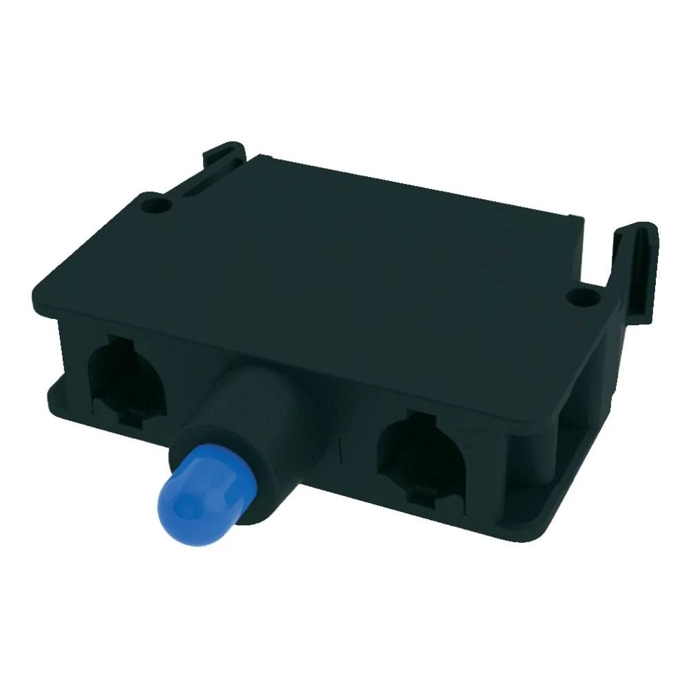 Pizzato Elettrica E2LF1A6V1-LED-element, 12-30 V/DC/AC, 5-15mA, plav, vijčani pr slika