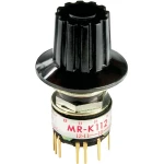 NKK Switches MRK112-A-Vrtljivi prekidač, 125 V/AC, 0.25A, 12 pozicija 1 x 30°, 1