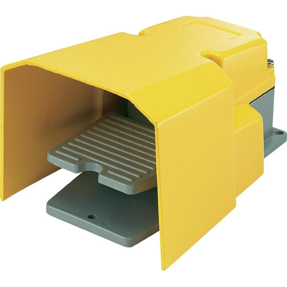 FS-502-Nožno tipkalo, 250 V/AC, 15A, 1 pedala sa zaščitnim poklopcem, 1 x radni slika