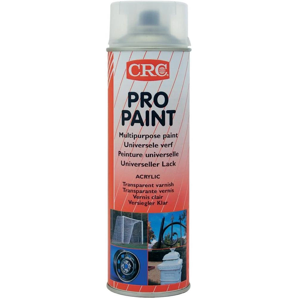 CRC 10916 PRO PAINT univerzalni lak prozirni 500 ml slika