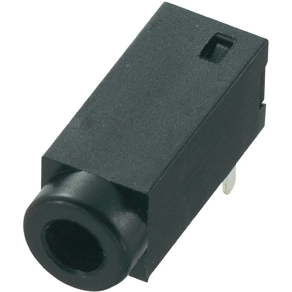 Montažna priključna doza za JACK utikač, 2.5mm, za horizontalnu montažu, broj po slika