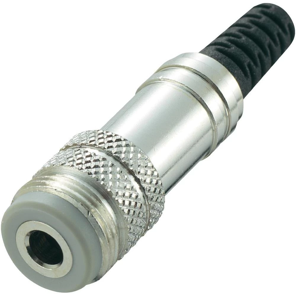 Montažna priključna doza sa zasunom za JACK utikač, 3.5mm, ravni kontakti, broj slika