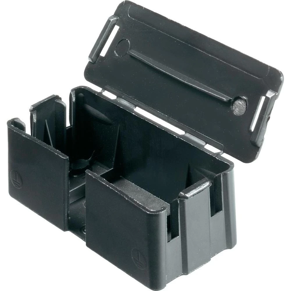 Priključno kućište Adels-Contact LCB za luster kleme tipa 500, crne boje 542163 slika