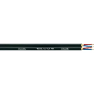 Cordial-CMK 422-Dvožilni mikrofonski kabel, 4x0.22mm, crn, metarska roba slika