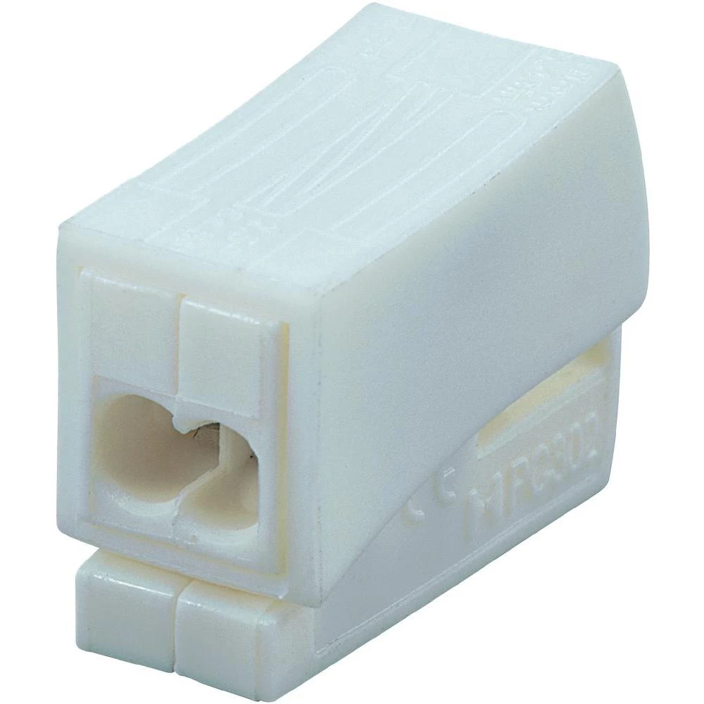 Stezaljka za svjetiljke, presjek: 0,5-2,5 mm2, 24 A, bijela slika
