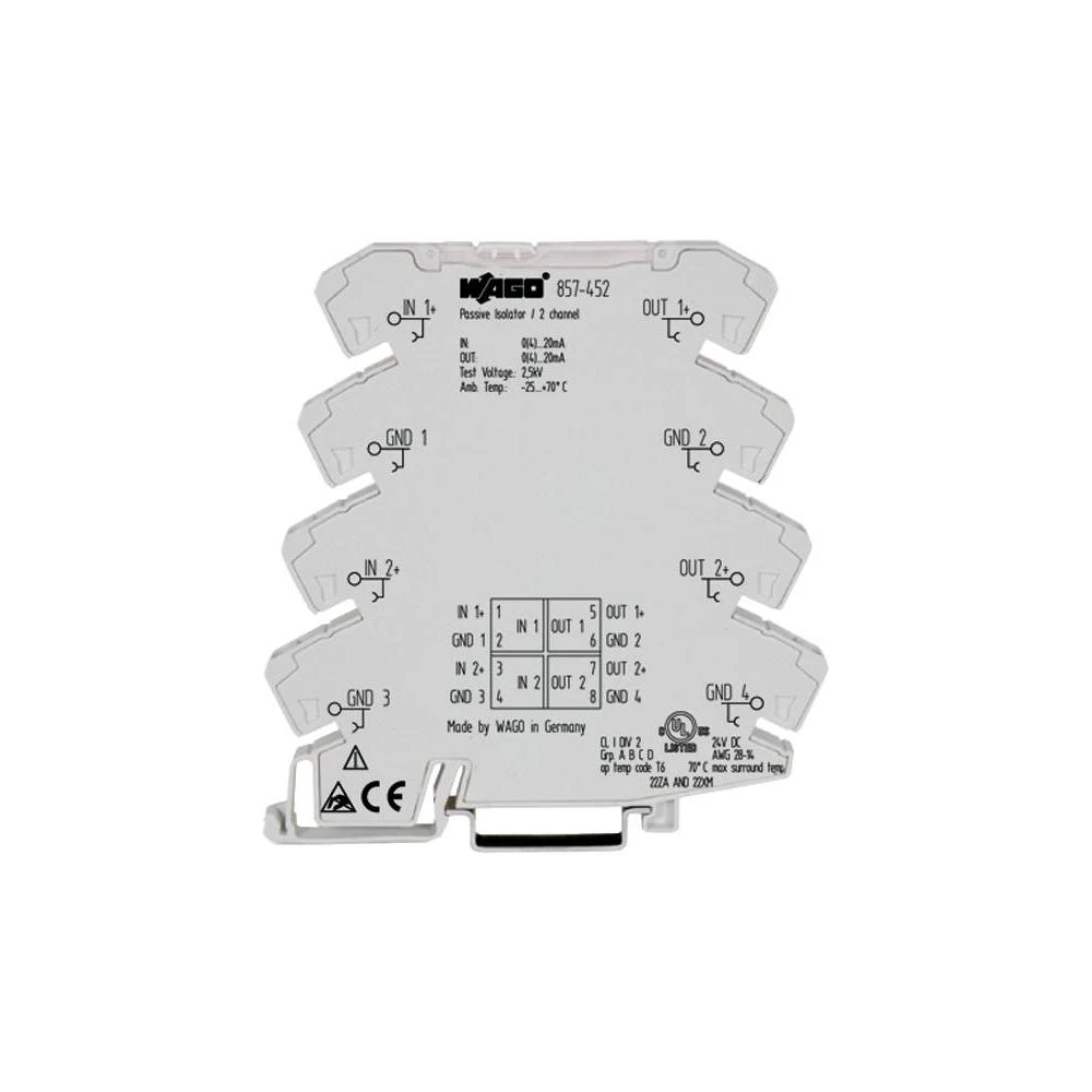 WAGO 857-452-pasivni izolator, 1 komad slika