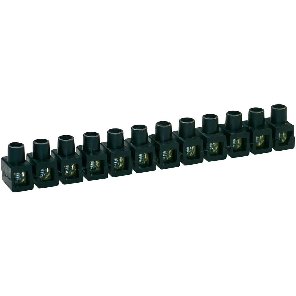 Stezaljka za svjetiljke Kaiser, presjek: 2,5-6 mm2, 16 A, crna 663/sw slika