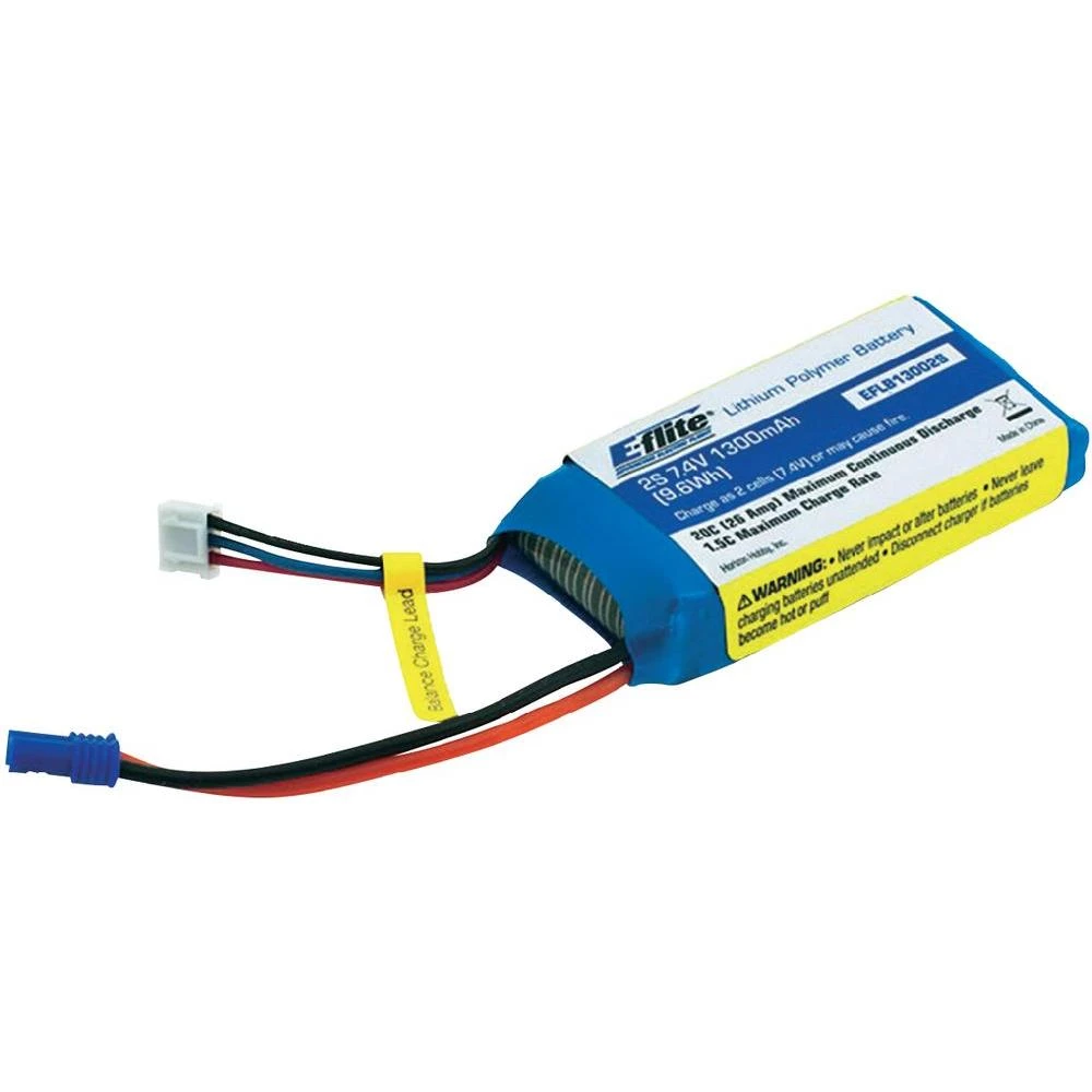 LiPo-akumulator E-flite, 7,4 V, 1.300 mAh EFLB13002S20 slika