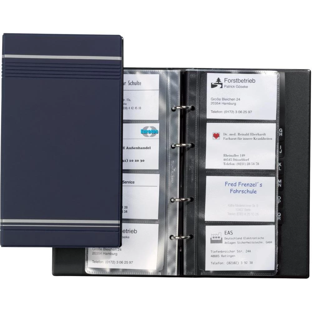 Spiralni album za posjetnice sa 25 prozirnih uložaka Durable slika