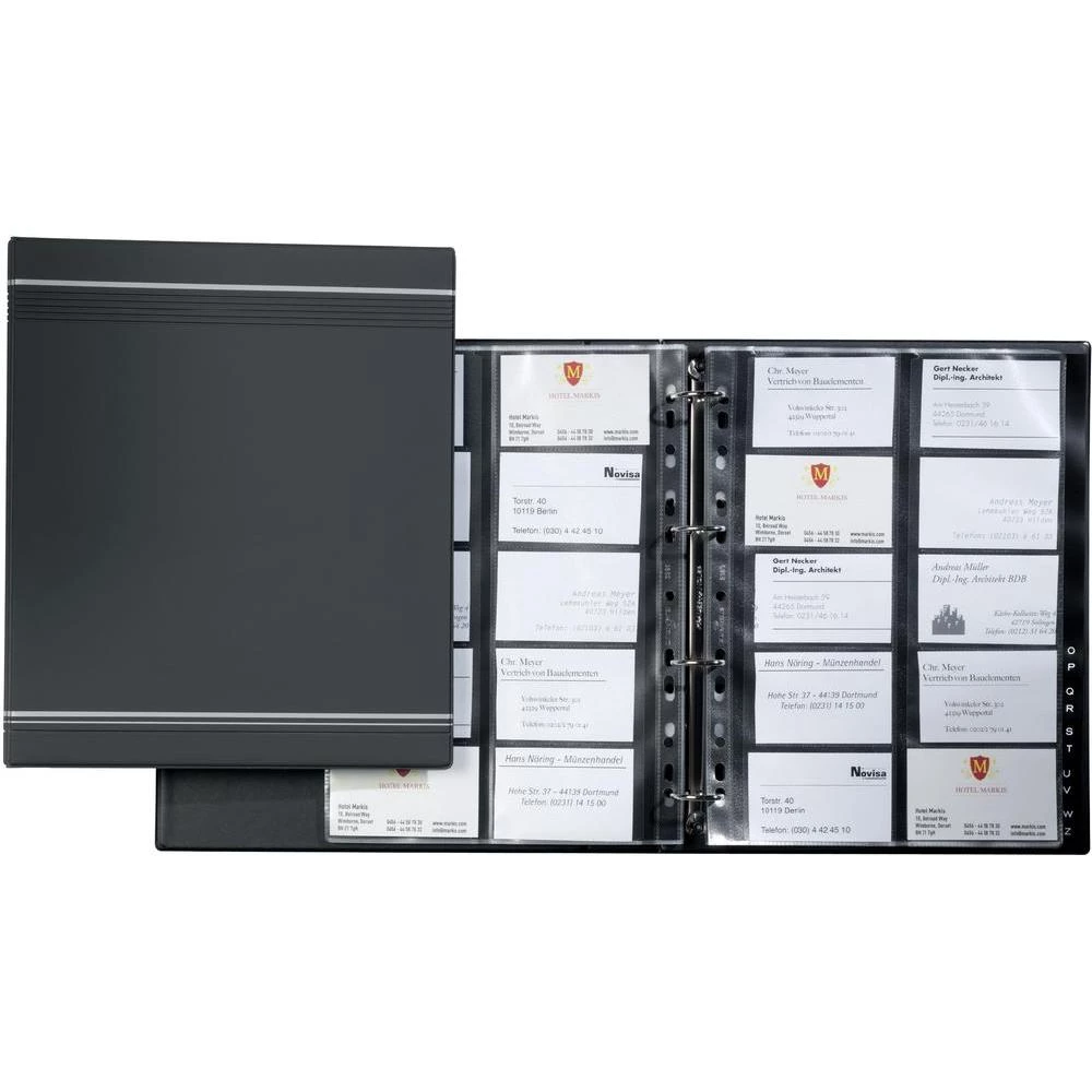 Spiralni album za posjetnice sa 20 prozirnih uložaka Durable slika