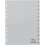 Pregrada plastična 1-12, stoječi format A4 Durable