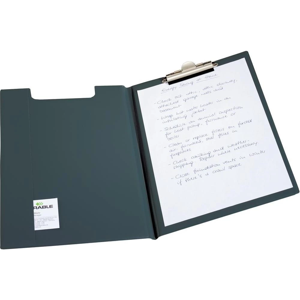 Mapa za blokove DIN A4, crna Durable slika