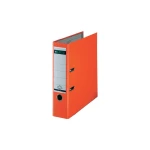 Plastični registrator Leitz, otvaranje za 180°, široki, narančasti 10105045