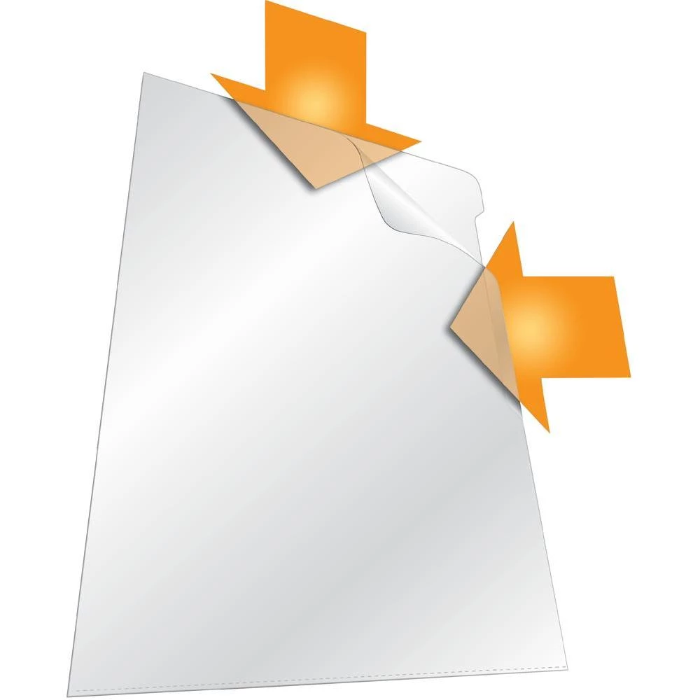 Prozirni fascikl L, reljefne površine, DIN A4, 100 komada 2337-19 Durable slika