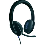Logitech H540 slušalice s mikrofonom za PC, USB 981-000480