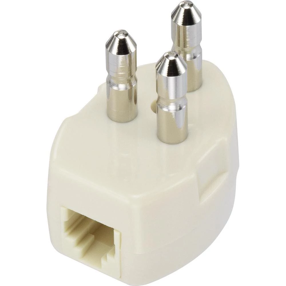 Telefonski (analogni) priključni kabel [1x telefonska utikač Belgija - 1x RJ11 u slika