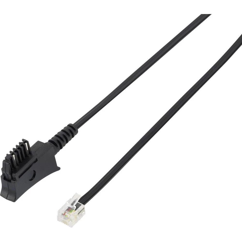 Telefonski (analogni) priključni kabel [1x telefonska utikač Austrija (TST) - 1x slika