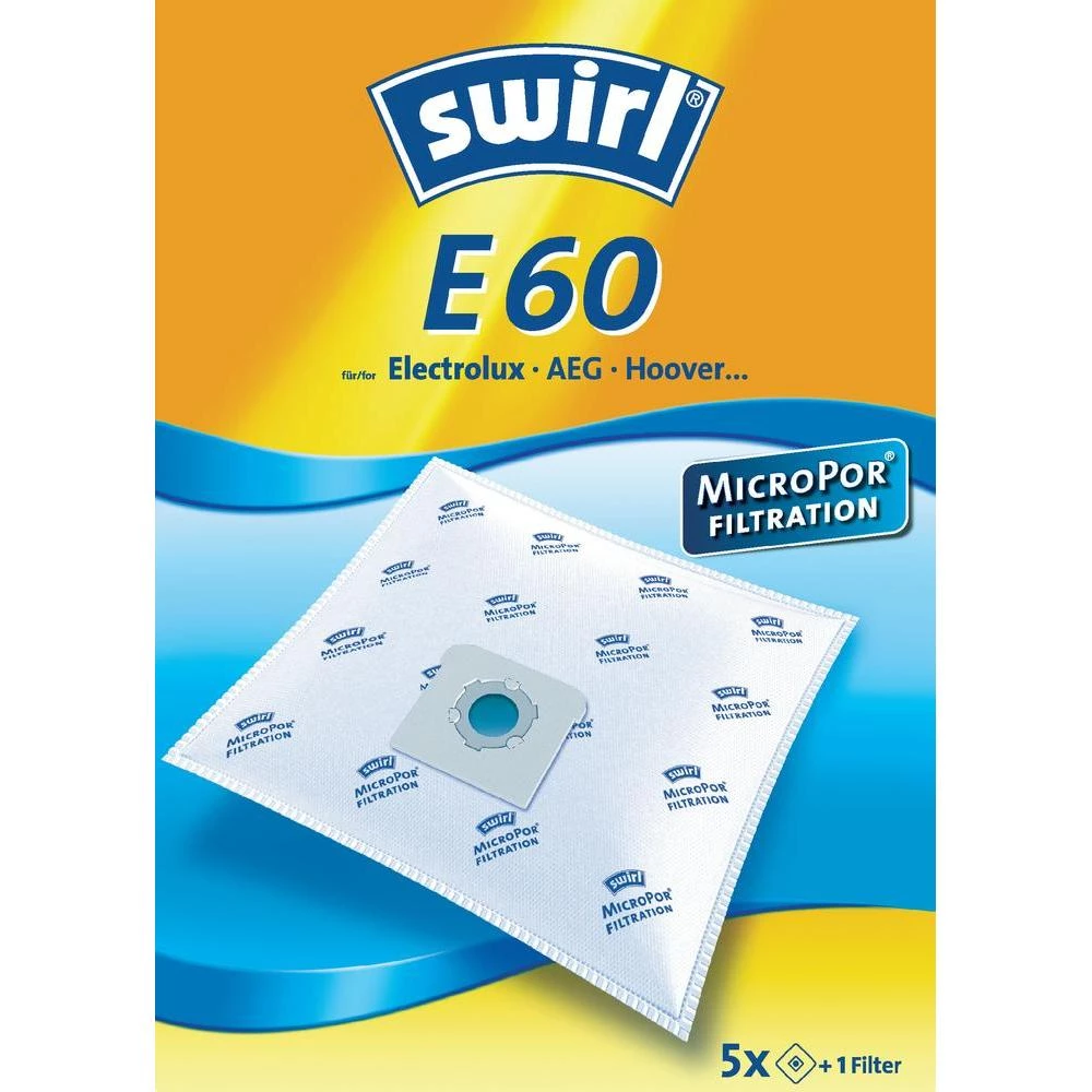 Vrećice za usisavač SwirlE 60 MicroPor 4006508191895 slika