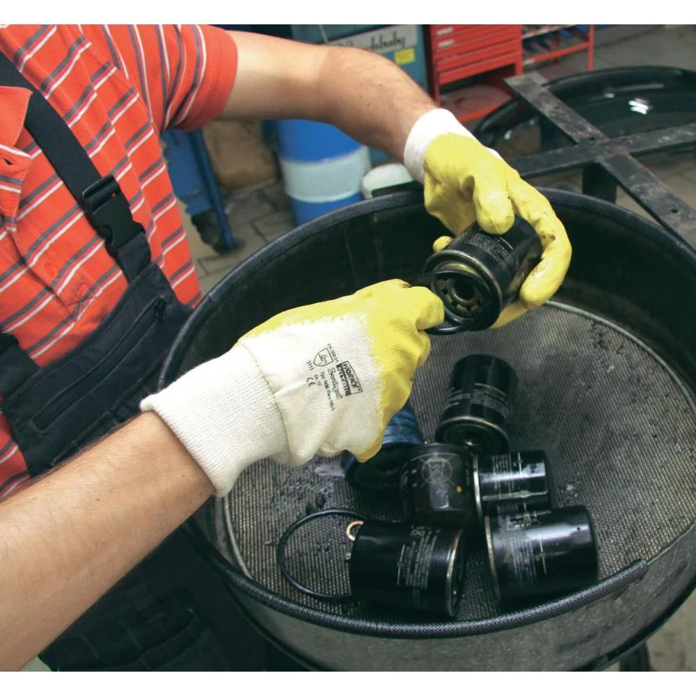 Rukavice FLEX NITRIL, žute, vel. 7 1496 Worky slika