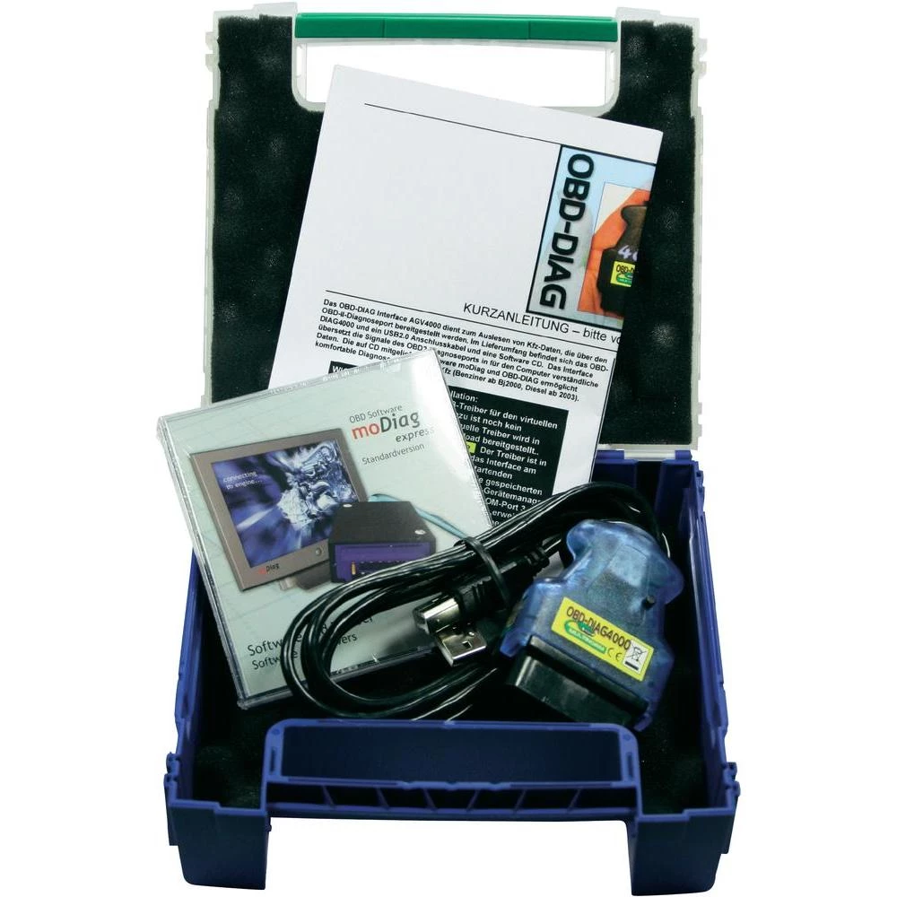 PC USB sučelje OBD II OBD-DIAG4000 pogodno za sva vozila s OBD-II priključkom D slika