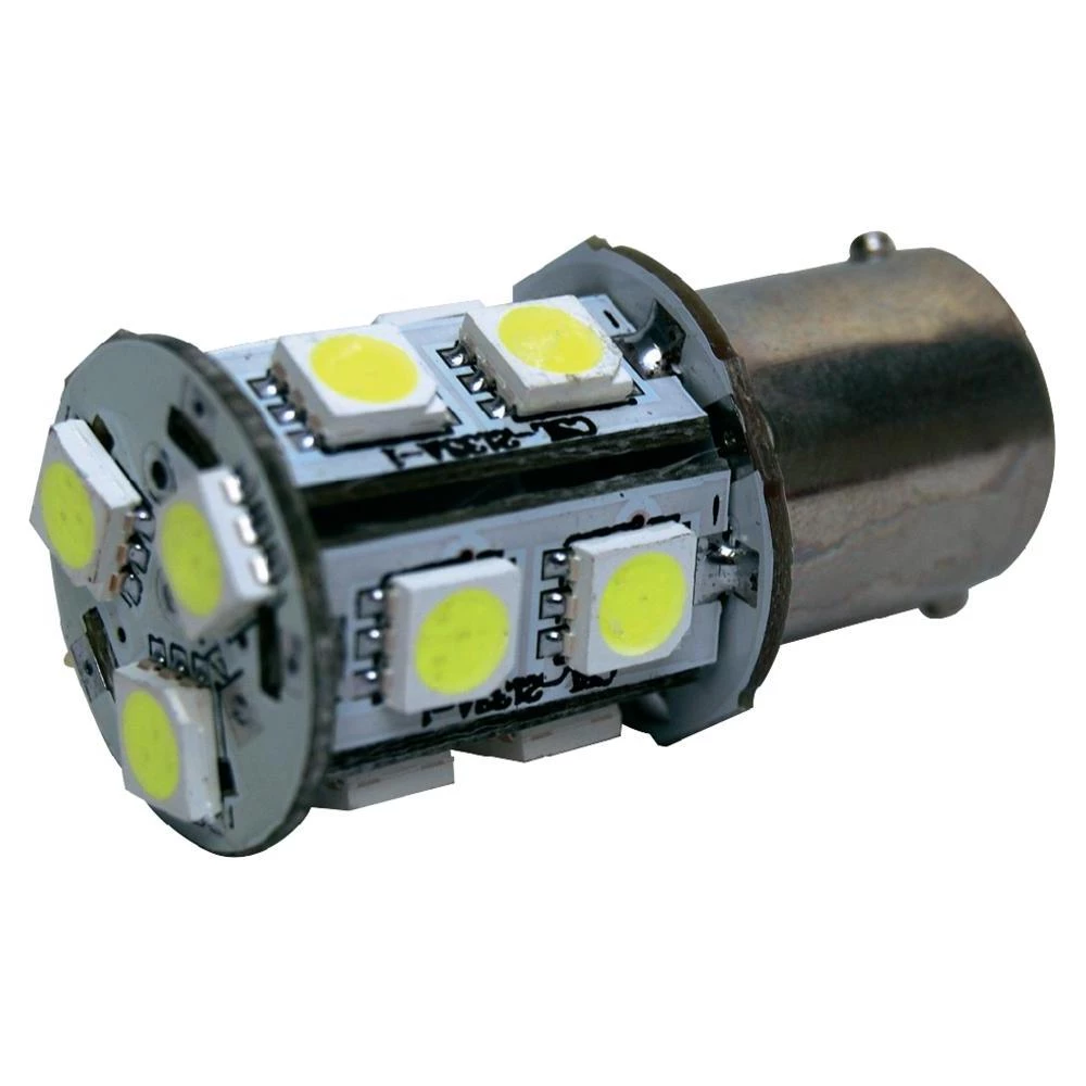 LED-žarulja Eufab, SMD, BA15S, bijela, (O x D) 20 x 43 mm 13529 slika