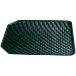 Univerzalni gumeni tepih, (D x Š x V) 55 x 45 x 4,5 cm, crne boje 16524