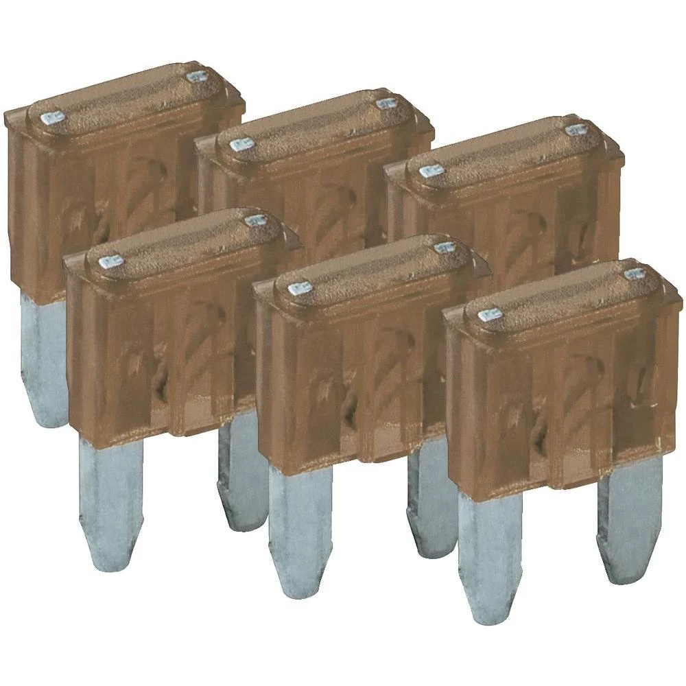 Mini plosnati osigurači Wentronic, 7,5 A, 6 komada 20388 slika