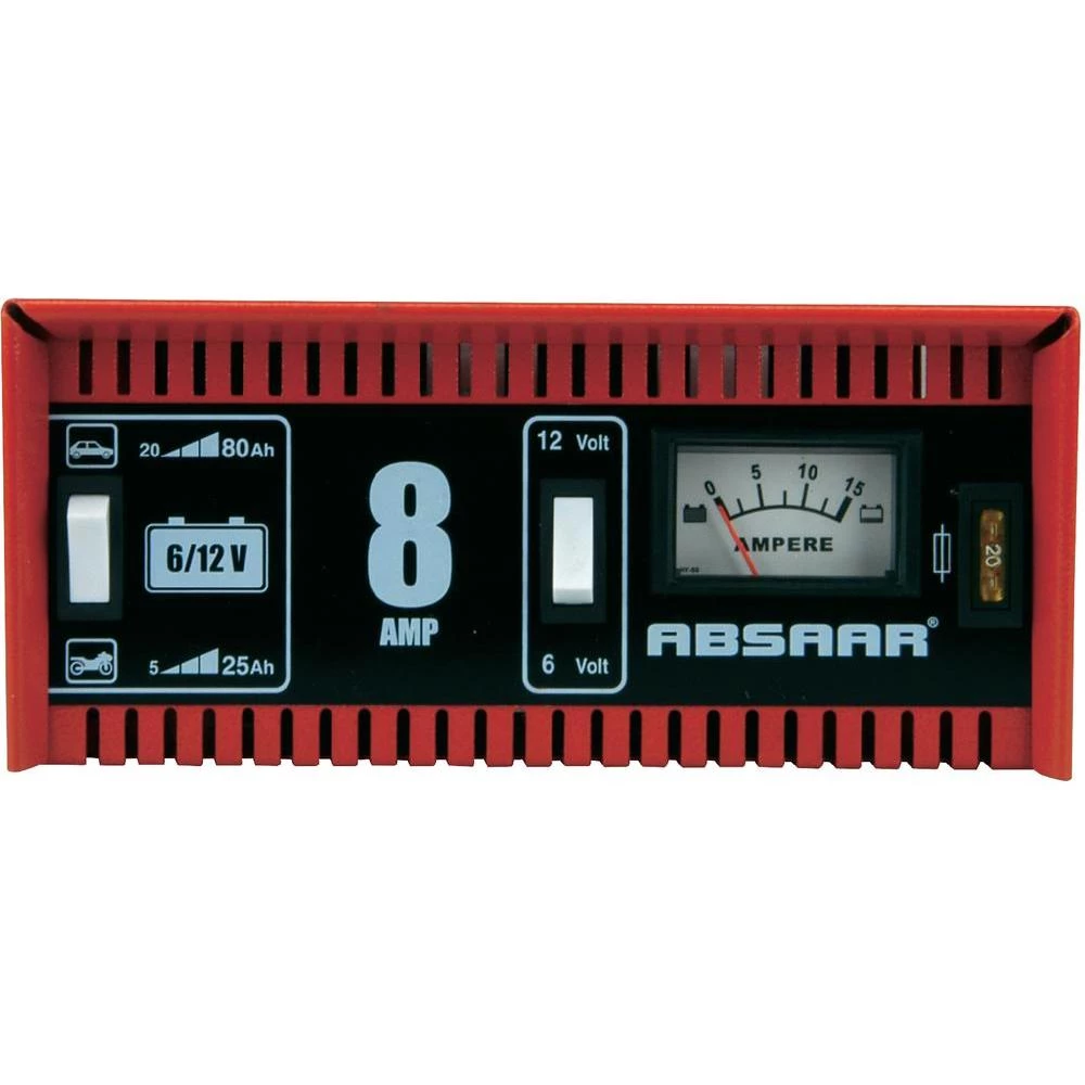 ABSAAR radionički punjač 8A 6/12V motocikl 77911 slika