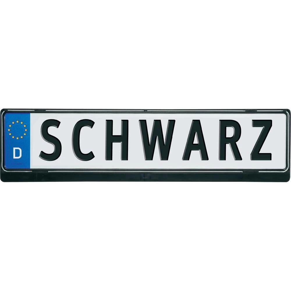 Okvir za registracijsku tablicu crni 18515 slika