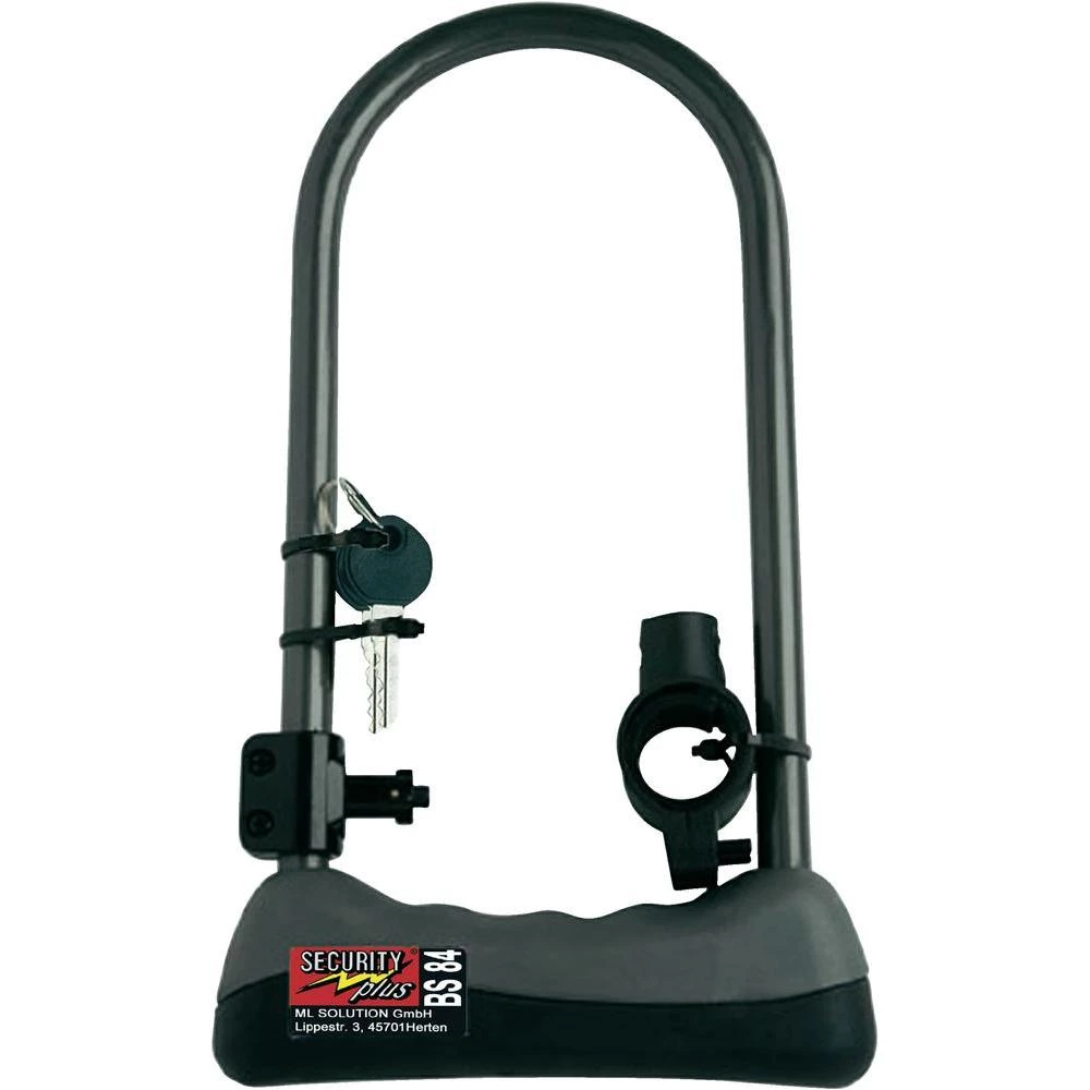 Dugi U-lokot za bicikl Security Plus BS 84 0084, oprema za bicikl slika