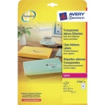 Avery-Zweckform naljepnice za adrese L7560-25 ( 63.5 mm x 38.1 mm ), prozirne, 5