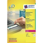 Avery-Zweckform naljepnice neodljepljive L6146-20 ( 63.5 mm x 33.9 mm ), bijele,