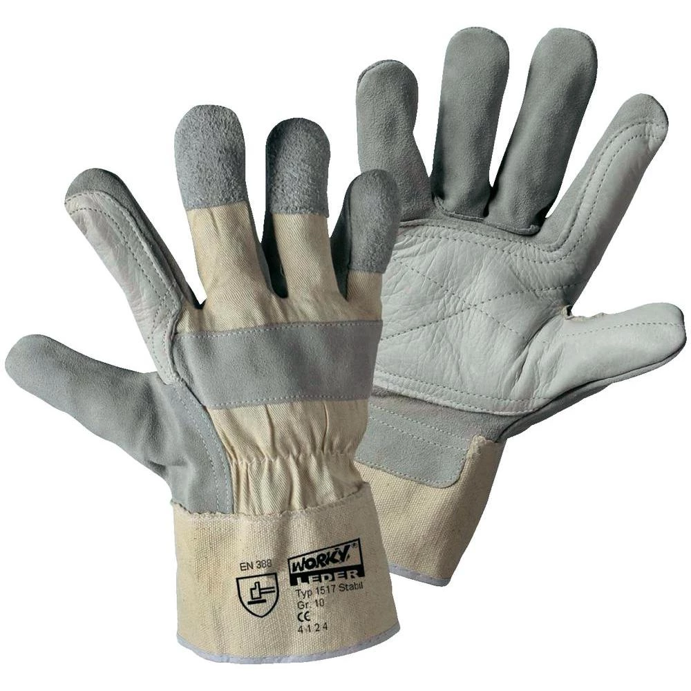 Rukavice Worky Stabil 1517, veličina 10, goveđa koža slika