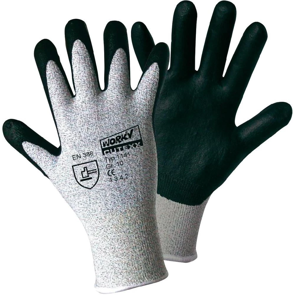 trikane rukavice Worky Cutexx1141, Dyneema/ugljična vlakana s nitrilnom prevlak slika