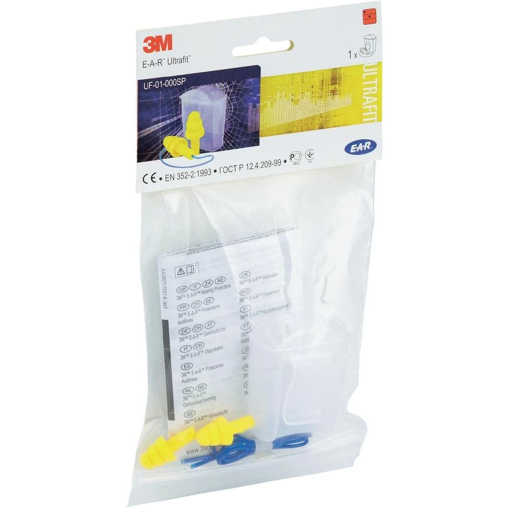 Ušni čepići za zaštitu sluha 3M E-A-R Ultrafit, XA007703748,32 dB, 1 parova slika