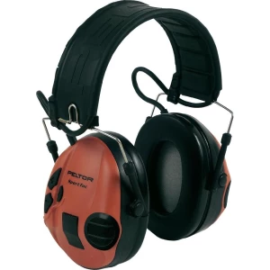 Zaštitne slušalice Peltor SportTac XH001650056, crne/crvene, 1komad slika