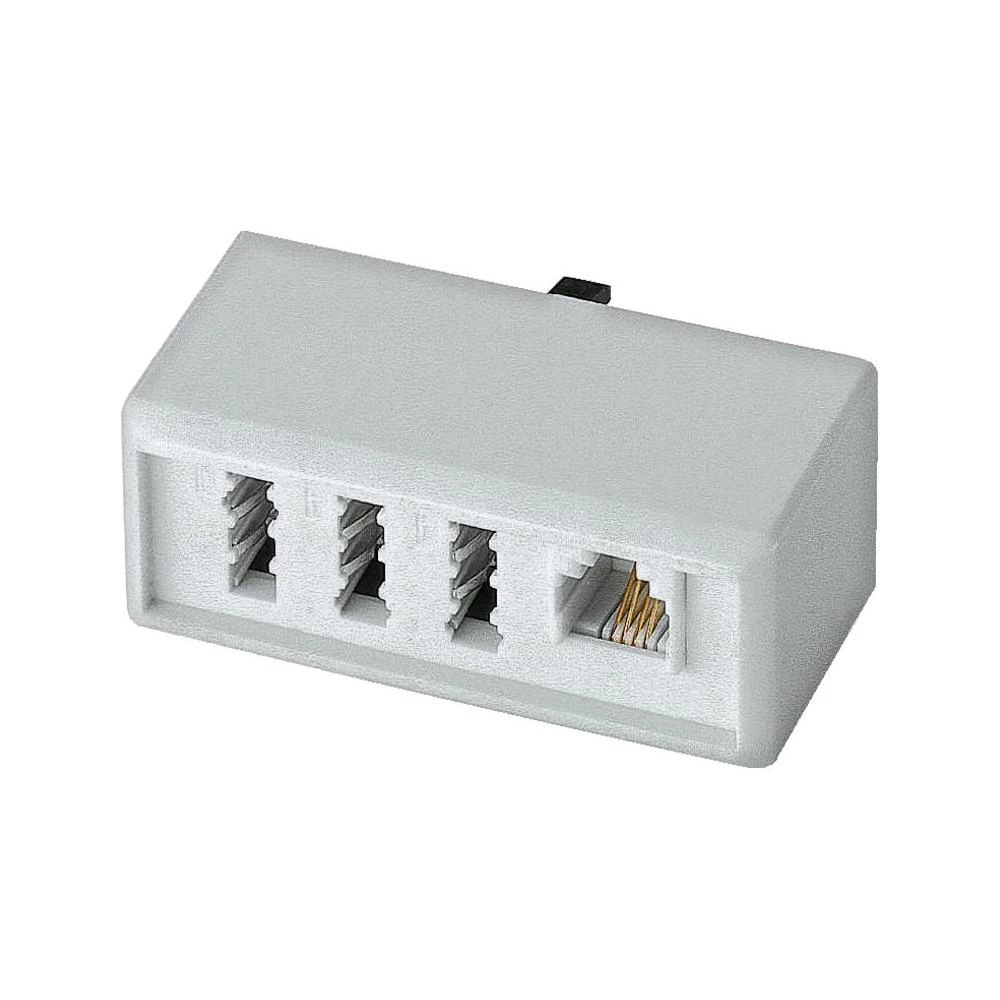 Telefonski (analogni) adapter [1x TAE-NFF utikač, RJ11 utikač 6p4c - 1x TAE-F ut slika