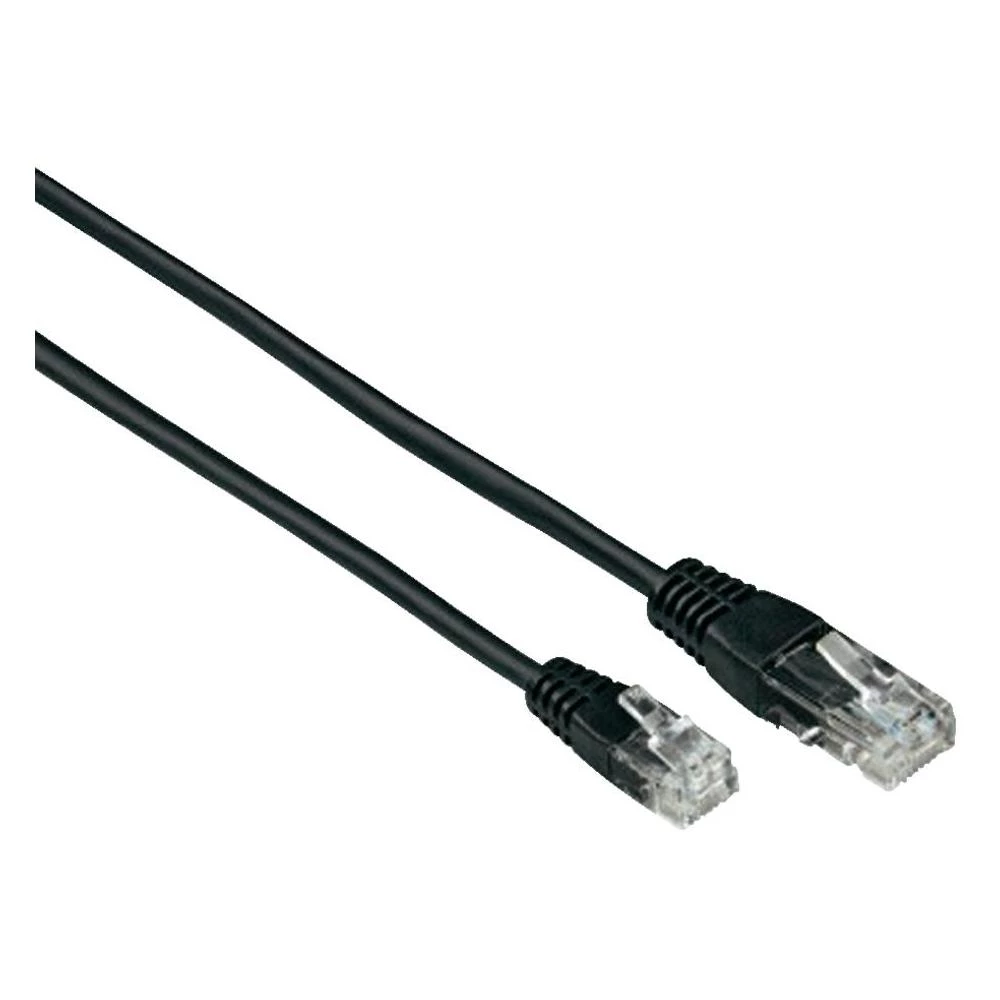 DSL priključni kabel [1x RJ45 utikač 8p4c - 1x RJ11 utikač 6p4c] 6 m crni Hama 4 slika