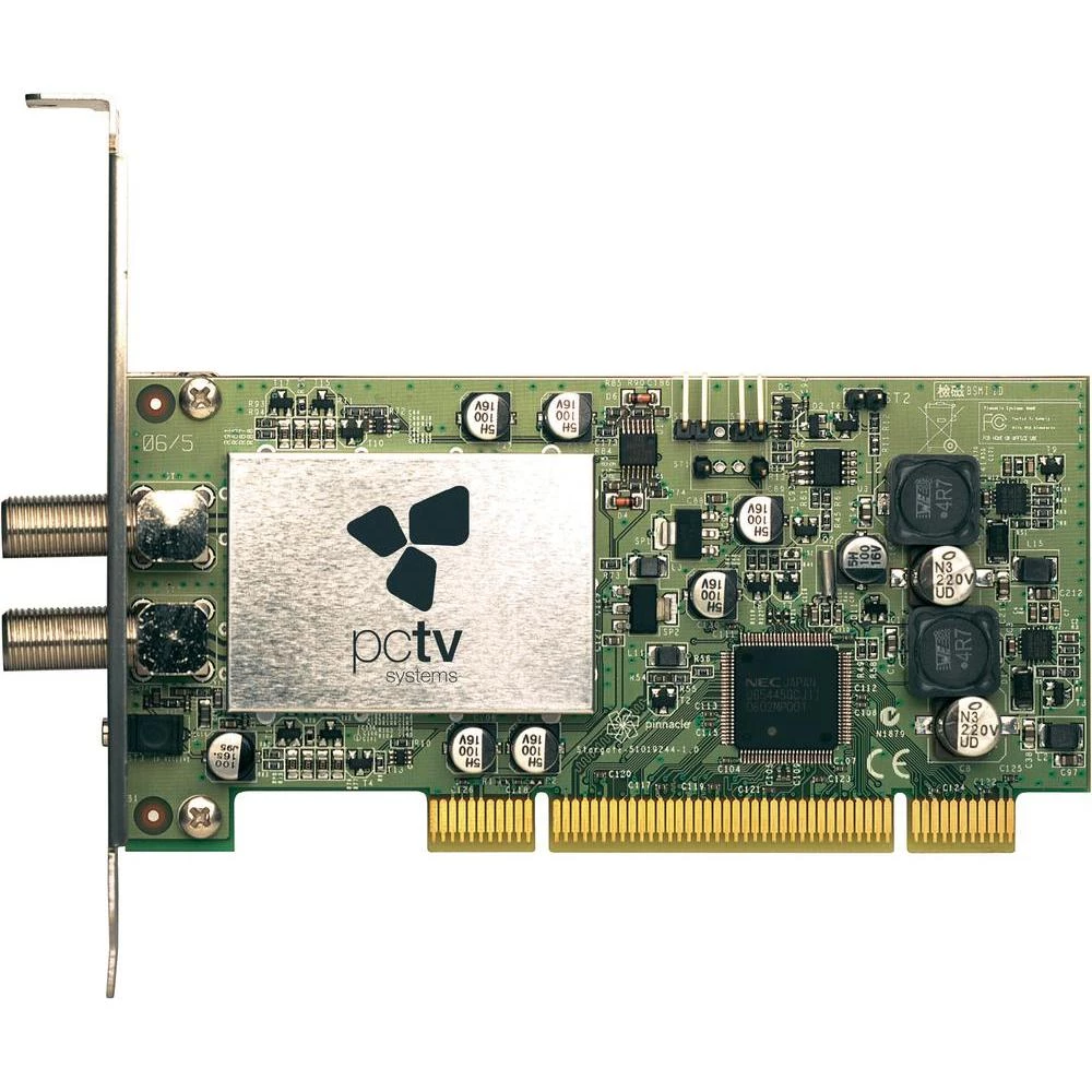 DVB-S PCI-Karte PCTV Systems Dual SAT Pro 4000i sa daljinskim upravljačem, funkc slika