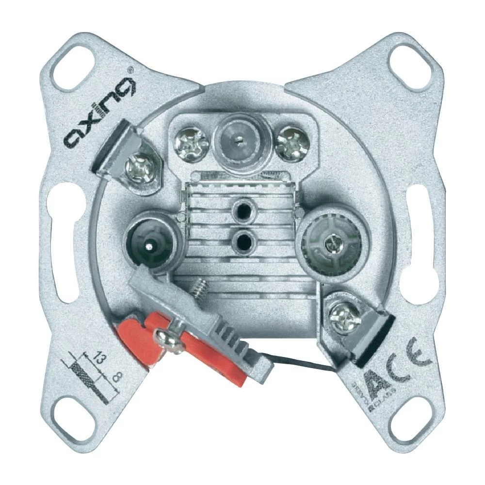 Axing BSD 963-00 Multimedia-utičnica za antenu TV/R/DATA Frekvencijski raspon=5 slika