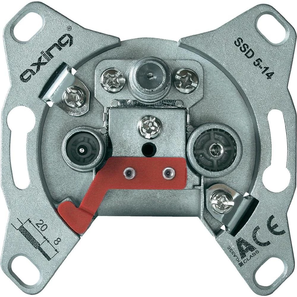 Axing SSD 5-18 SAT-prolazna doza TV/R/SAT Frekvencijski raspon=5 - 2200 MHz prik slika