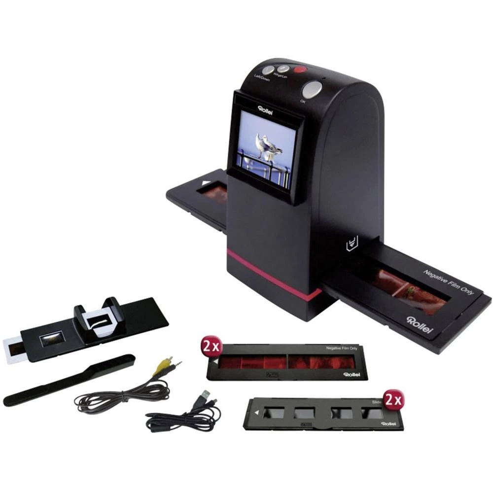 Skener dijapozitiva i negativa DF-S 190 Rollei SE 3600 dpi ekran, utičnica za me slika