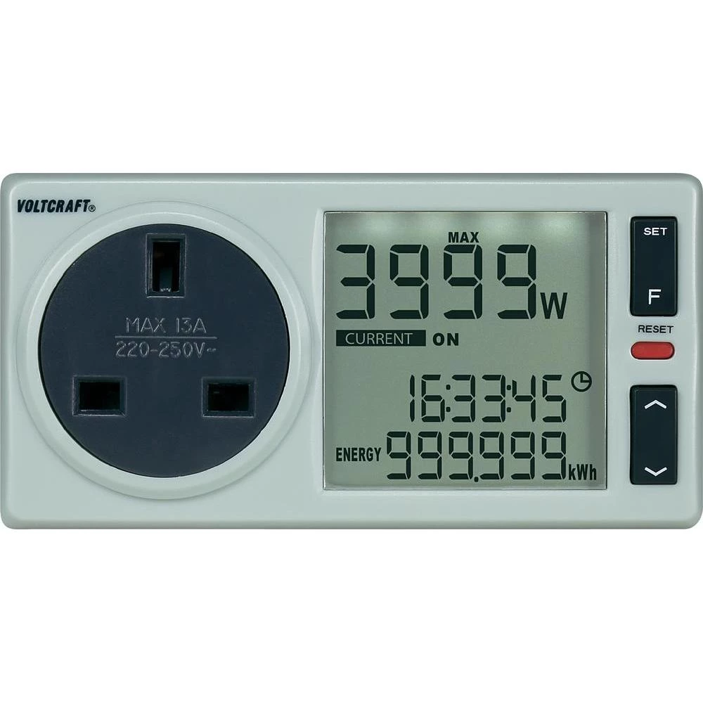 Mjerač troškova energije 4000Pro VOLTCRAFT Energy Monitor UK 9999 h izvedba za V slika