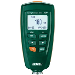Extech CG204 uređaj za mjerenje debljine slojeva, mjerenje slojeva laka metala koji sadrže željezo i aluminija, 0 - 1250 µ slika