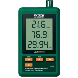 Extech SD700 zapisivač podataka temperature, relativne vlage, tlaka zraka, klimatsko-vremenski zapisivač podataka s 20000 na 2 G slika