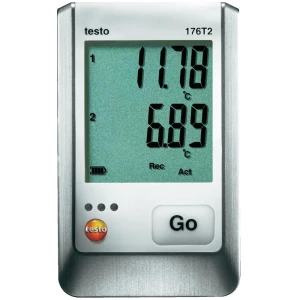testo 176 T2 zapisivač podataka temperature, 2 Mio mjernih vrijednosti, -50 do +400 °C, 0.01 °C slika