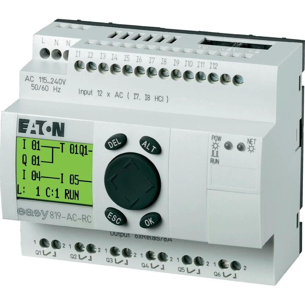 Eaton kontrolni relej easy 819-AC-RC 115/240 V/AC 256267 slika